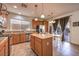 Bright kitchen featuring stainless steel appliances and an island at 10546 Hartford Hills Ave, Las Vegas, NV 89166