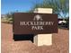 Huckleberry Park sign at 10546 Hartford Hills Ave, Las Vegas, NV 89166