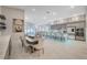 Open concept dining area adjacent to the kitchen at 11870 Star Grass Ave, Las Vegas, NV 89138