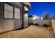 Private backyard patio with brick pavers at 11870 Star Grass Ave, Las Vegas, NV 89138