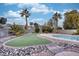 Backyard with putting green and pool at 1420 Ellen Tracy Way, Henderson, NV 89014