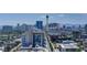 Stunning aerial view showcasing the cityscape at 150 N Las Vegas Blvd # 2302, Las Vegas, NV 89101