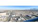 Stunning aerial view showcasing the cityscape and mountain backdrop at 150 N Las Vegas Blvd # 2302, Las Vegas, NV 89101