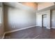 Spacious bedroom with large closet and hardwood floors at 150 N Las Vegas Blvd # 2302, Las Vegas, NV 89101