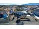 Aerial view of house with solar panels and landscaped yard at 1761 Augusta St, Pahrump, NV 89048