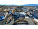 Aerial view of house with solar panels and landscaped yard at 1761 Augusta St, Pahrump, NV 89048