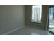 Bedroom with large window offering city views and tile flooring at 222 Karen Ave # 2708, Las Vegas, NV 89109