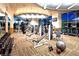 State-of-the-art fitness center with various equipment at 222 Karen Ave # 2708, Las Vegas, NV 89109