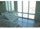 Spa-like bathroom with large window, soaking tub, and separate shower at 222 Karen Ave # 3601, Las Vegas, NV 89109