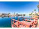 Enjoy this lakefront dock with scenic views at 2469 Sun Reef Rd, Las Vegas, NV 89128