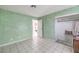 Bedroom with tiled floors, neutral walls, and a closet at 3091 Liberty Cir, Las Vegas, NV 89121