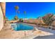 Refreshing blue pool with surrounding concrete patio at 3091 Liberty Cir, Las Vegas, NV 89121