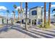 Community center with palm trees and a welcoming entrance at 3318 N Decatur Blvd # 2047, Las Vegas, NV 89130