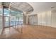 Spacious loft-style interior with exposed ductwork and hardwood floors at 353 E Bonneville Ave # 103, Las Vegas, NV 89101