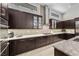 Modern kitchen with ample counter space and high-end appliances at 39 Cranberry Cove Ct, Las Vegas, NV 89135