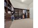 Large walk-in closet with ample shelving and hanging space at 39 Cranberry Cove Ct, Las Vegas, NV 89135