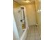 Bathroom with bathtub, shower, and built-in storage at 447 N 13Th St, Las Vegas, NV 89101