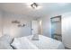 Bright bedroom with a queen-size bed and spacious closet at 6034 Pirates Delight Ave, Las Vegas, NV 89139