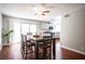 Bright dining room adjacent to the kitchen at 6575 Ellerhurst Dr, Las Vegas, NV 89103