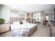 Spacious main bedroom with a walk in closet and ensuite bathroom at 6575 Ellerhurst Dr, Las Vegas, NV 89103