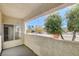 Covered patio offering a view of the surrounding neighborhood at 6821 Santa Isabel Ave # 104, Las Vegas, NV 89146