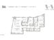 2 bed, 2.5 bath floor plan, ~1554 sq ft at 700 W Carson Ave # 2506, Las Vegas, NV 89106