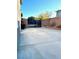 Side yard with gate and concrete at 7458 Mezzanine View Ave, Las Vegas, NV 89178