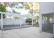 Covered patio with pergola and spacious concrete slab at 7608 Botany Bay Dr, Las Vegas, NV 89128