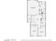 Two-bedroom, two-bath home floor plan, including a primary bedroom with walk-in closet at 8272 Southern Cross Ave, Las Vegas, NV 89131