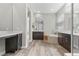 Elegant bathroom with double sinks and soaking tub at 11101 Red Yucca Dr, Las Vegas, NV 89138