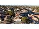 Aerial view of single-Gathering home with two-car garage at 1252 Little Sidnee Dr, Las Vegas, NV 89123