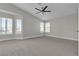 Large bedroom with multiple windows and a ceiling fan at 1252 Little Sidnee Dr, Las Vegas, NV 89123