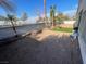 Large backyard with gravel and artificial turf areas at 1349 Via Savona Dr, Henderson, NV 89052