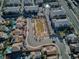 Community overview with multiple houses and green space at 185 Rocky Star St, Henderson, NV 89012