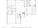 Two story home floor plan with open concept living area at 185 Rocky Star St, Henderson, NV 89012