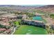 Lake Las Vegas with condos and lake bridge against desert landscape at 30 Strada Di Villaggio # 115, Henderson, NV 89011