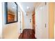 Bright entryway with hardwood floors and built-in storage at 30 Strada Di Villaggio # 115, Henderson, NV 89011