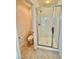 Clean bathroom with shower/tub combo and toilet at 7632 Highland Pony St, Las Vegas, NV 89149