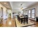 Formal dining room with hardwood floors and a large table at 9343 White Waterfall Ave, Las Vegas, NV 89149