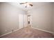 Spacious bedroom with double door closet and neutral walls at 12461 Mosticone Way, Las Vegas, NV 89141