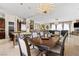 Elegant dining room adjacent to the kitchen at 1319 Red Baron Ln, Boulder City, NV 89005