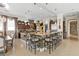 Large kitchen with an island and breakfast bar at 1319 Red Baron Ln, Boulder City, NV 89005