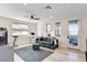 Home office with wood floor, window seating and city views at 1968 Regal Bluff Dr, Henderson, NV 89052
