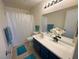 Clean bathroom with shower/tub combo and vanity at 2036 Mesquite Ln # 303, Laughlin, NV 89029