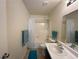 Clean bathroom with shower/tub combo and vanity at 2036 Mesquite Ln # 303, Laughlin, NV 89029