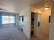 Hallway with linen closet and bedroom access at 2036 Mesquite Ln # 303, Laughlin, NV 89029