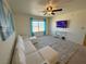 Bright living room with sectional sofa, scenic view, and TV at 2036 Mesquite Ln # 303, Laughlin, NV 89029