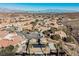 Wide aerial view of house and community at 2149 Cedar River Ct, Henderson, NV 89044