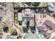 House and backyard aerial view at 2149 Cedar River Ct, Henderson, NV 89044