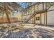 Backyard with picnic table and mature trees at 376 N 15Th St, Las Vegas, NV 89101